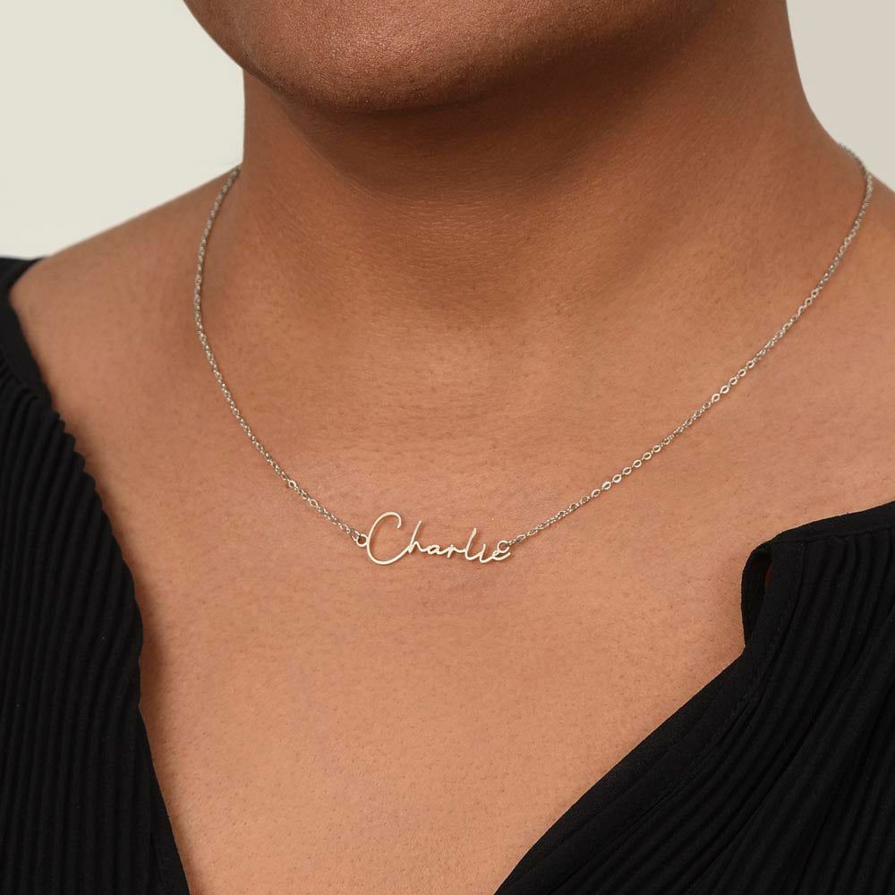 The Signature Name Necklace