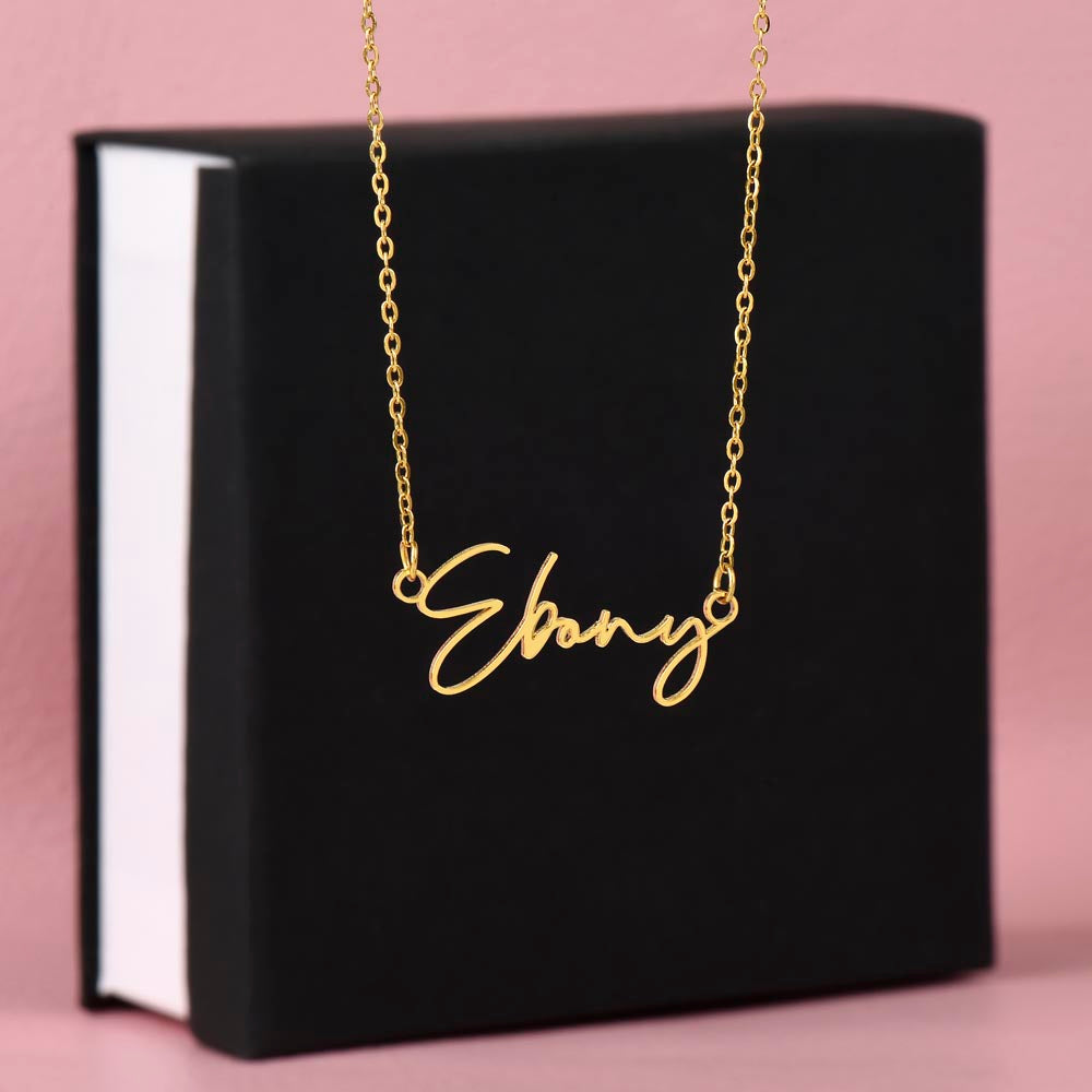 The Signature Name Necklace