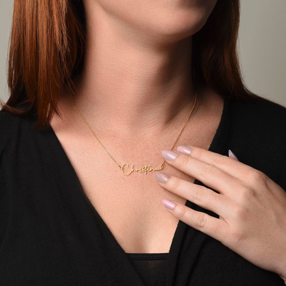 The Signature Name Necklace
