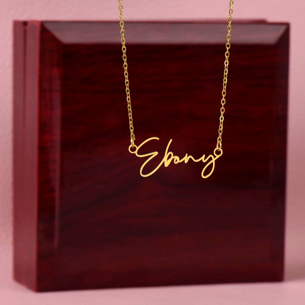 The Signature Name Necklace