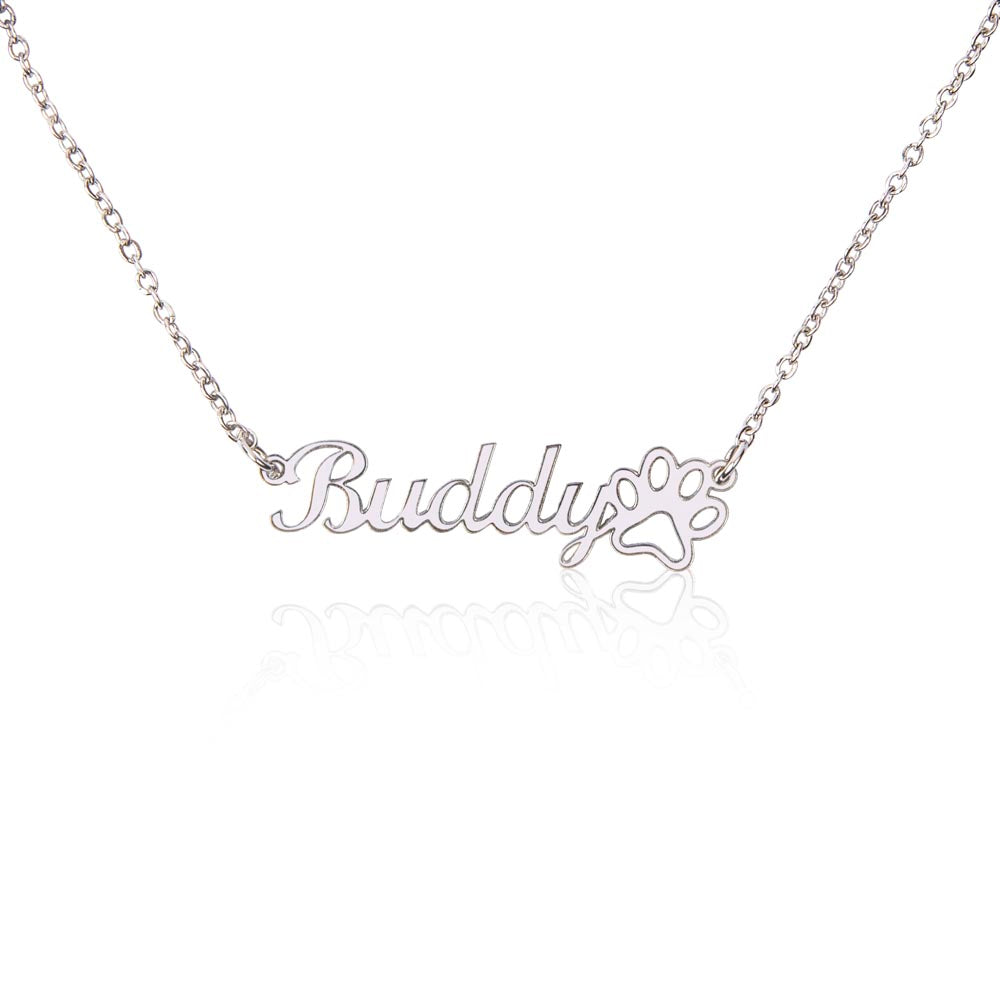 The Beloved Paw Necklace