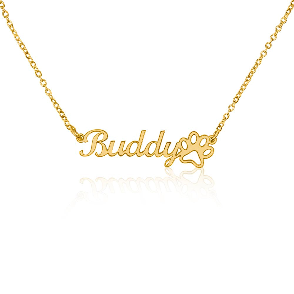 The Beloved Paw Necklace