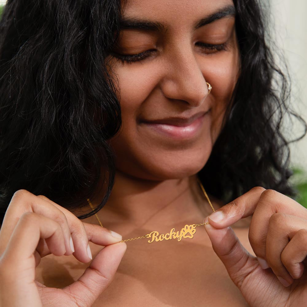 The Beloved Paw Necklace